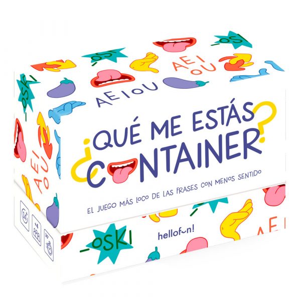 ¿Qué me estás container?