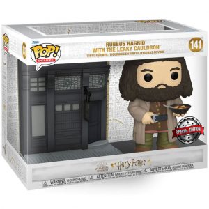 Figura POP Harry Potter Diagon Alley Rubeus Hagrid The Leaky Cauldron Exclusiva