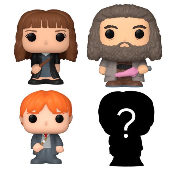 Blister 4 figuras Bitty POP Harry Potter Hermione - Imagen 2