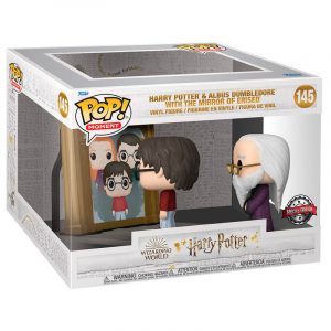 Figura POP Moment Harry Potter - Harry Potter & Albus Dumbledore the Mirror of Erised Exclusivo