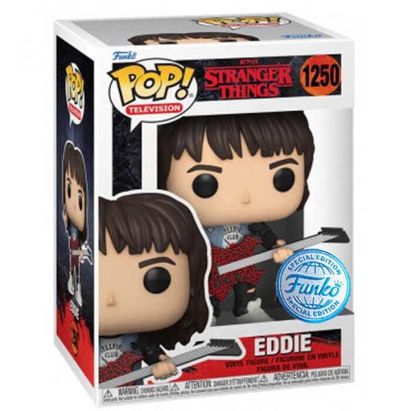 Figura POP Stranger Things Eddie Exclusiva