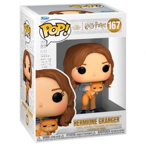 Figura POP Harry Potter y el Prisionero de Azkaban - Hermione Granger con Crookshanks