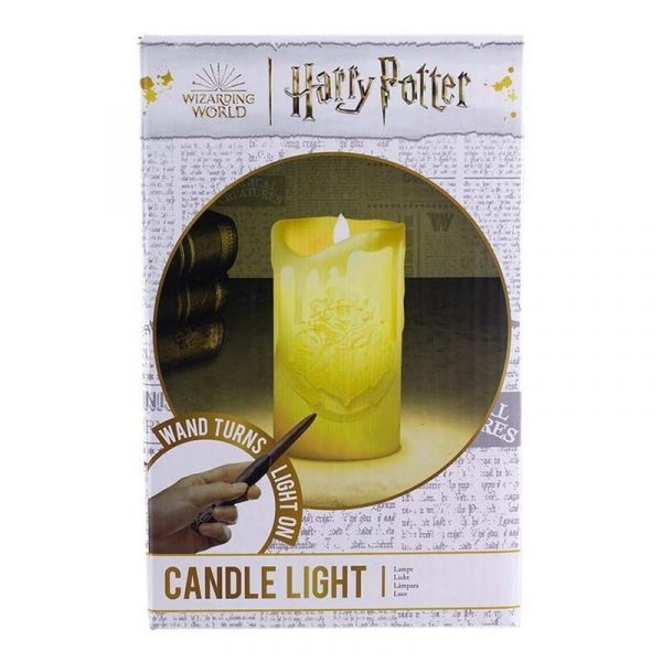 Lámpara Vela con mando remoto Varita Harry Potter 15cm - Imagen 2