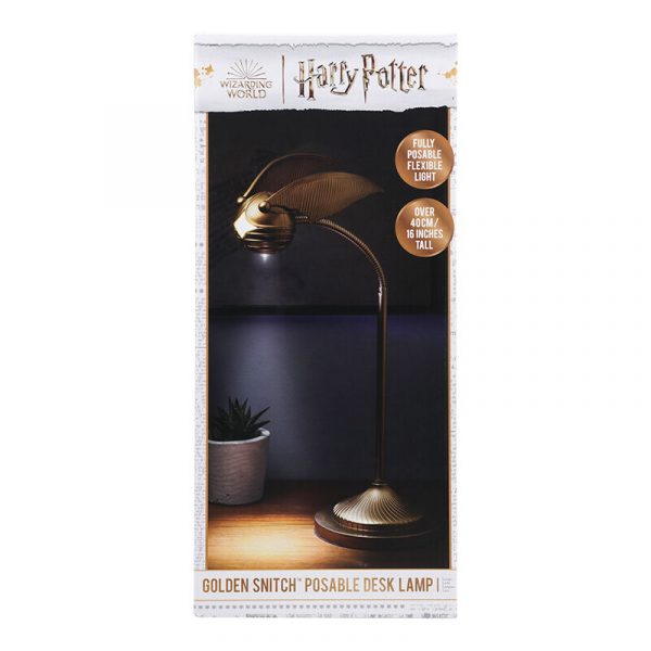 Lámpara táctil Snitch Dorada Harry Potter 36cm - Imagen 2