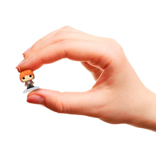 Blister 4 figuras Bitty POP Harry Potter Ron - Imagen 2