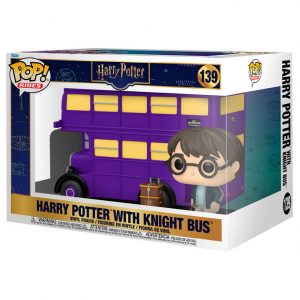 Figura POP Rides Super Deluxe Harry Potter - Harry Potter con Autobús noctámbulo