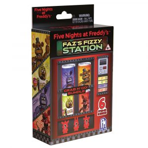 Blister figuras Fazs Fizzy Station Five Nights at Freddys