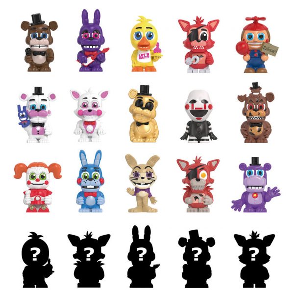 Blister figuras Fazs Fizzy Station Five Nights at Freddys - Imagen 2