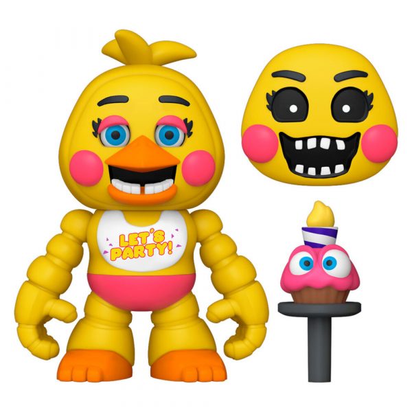 Blister 2 figuras Snaps! Five Nights at Freddys Toy Chica and Nightmare Chica - Imagen 2