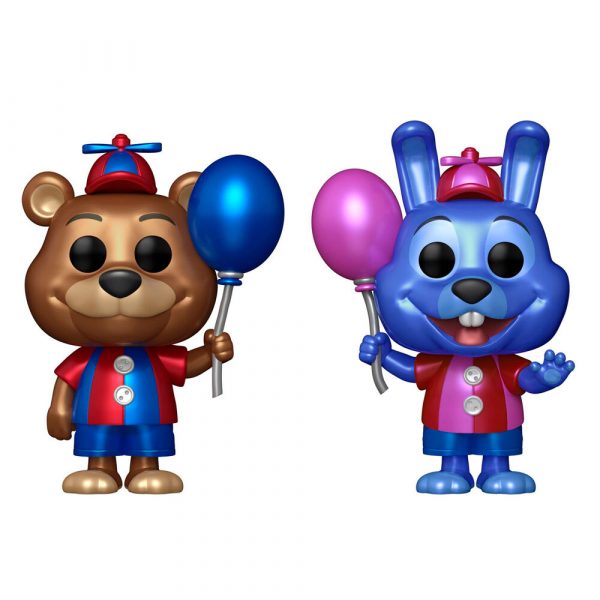 Blister 2 figuras POP Five Nights at Freddys Ballon Freddy & Balloon Bonnie Exclusive - Imagen 2